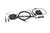 Sistema de radio Motec Ametek KIT-2-MVRD1100 con antena corta (79010770)