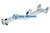 Brazo soporte Geesink GPM IV entrada izquierda galvanizado (02180009)