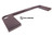 Revestimiento MFH 2500 parte trasera inferior RAL 7021 (59016210)