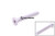 Tornillo avellanado con hexágono interior DIN/ISO 7991/10642 totalmente roscado M12x90 galvanizado 10.9 (68801294)