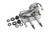Motor limpiaparabrisas Bucher Municipal Citycat V20 limpiaparabrisas 5 polos 12VDC (68035218)