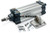 Cilindro neumático Schmidt SK650 Escoba de disco de brazo doble efecto (63084017)