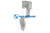 Soporte para mando a distancia por cable Schmidt Swingo serie 200 acero inoxidable (63012881)
