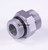 Racor atornillable DIN/ISO 2353/8434-1 M33x2-25S (M36x2) ED galvanizado (68801156)