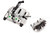 Pinza de freno Schmidt Swingo serie 200 incluida pastilla de freno trasera derecha 2x40 EURO 5/6 (63026580)