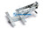 Soporte de estribo Faun galvanizado hasta el año 94 para 5204055 (01022214)