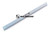 Listón de sujeción Zöller 2301 Delta galvanizado soporte de contenedores l: 500 w: 30 s: 5 a partir de 01/2003 (11330019)