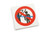 Pegatina Zöller 2301 Delta "No pisar detrás del brazo giratorio" D: 100 (11113049)