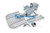 Estribo Faun Variopress con sensor izquierda/derecha galvanizado SET con control de peso a partir de 2010 (01027301)