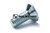 Tornillo avellanado con hexágono interior DIN/ISO 7991/10642 M8x20 galvanizado 10.9 (90000317)