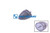 Gummi-Metall-Puffer MFH 2500 Vorderachse (59014113)