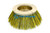 Escoba de disco MFH 2500 Relleno mixto D: 495/770 TC: 420 4 agujeros amarillo (59012025)