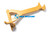 Brazo plegable Geesink GEC 2510 Estructura: 1.1 derecha (02027056)