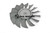 Rueda de ventilador Bucher Municipal Cityfant 60/6000 radiador montado en superficie motor JD 86KW-3A (68064120)