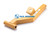 Brazo soporte Geesink GEC 1000 estribo izquierda (02032001)