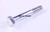 Tornillo de cabeza hexagonal con vástago DIN/ISO 931/4014 M12x90 galvanizado 10.9 (90000035)