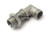 Racor roscado Schmidt, pieza normalizada DIN 3911 15L (M22x1,5), galvanizado, acodado (63800424)
