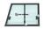 Ventana lateral Schmidt Swingo serie 200 cabina derecha (63026017)