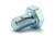 Tornillo de cabeza hexagonal DIN/ISO 961/8676 M8x1x12 galvanizado 10,9 paso fino (65800017)