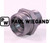Racor roscado DIN/ISO 2353/8434-1 M22x1,5-22L (M30x2) galvanizado (68801256)