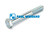 Tornillo de cabeza hexagonal con vástago DIN/ISO 931/4014 M12x90 galvanizado (05040007)