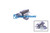 Interruptor de llave Interruptor principal de cabina Schörling 2R/3R (08021023)