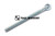 Tornillo de ojo brazo de escoba DIN 444 totalmente roscado M8x110 galvanizado 4,6 (65072042)