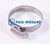 Abrazadera de manguera DIN 3017 35-50 b: 12 (57010956)