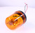 Baliza giratoria monopunto con iluminante D: 130 h: 186 12/24VDC naranja (57010330)