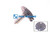 Besenaufnahmeflansch Bucher Municipal Citycat 5006 inklusive Welle Besenneigung Frontbesen  (68043696)