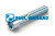 Tornillo de cabeza cilíndrica con hexágono interior DIN/ISO 912/4762 rosca parcial M12x60 galvanizado (05015043)