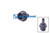 Schlauchstutzen Bucher Municipal Citycat 5006 G1 1/4" Polypropylen D: 20 (68042725)