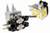Brock SL 280 portón trasero y bloque de control de bloqueo del portón trasero (64064005)