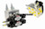 Brock SL 280 portón trasero y bloque de control de bloqueo del portón trasero (64064005)