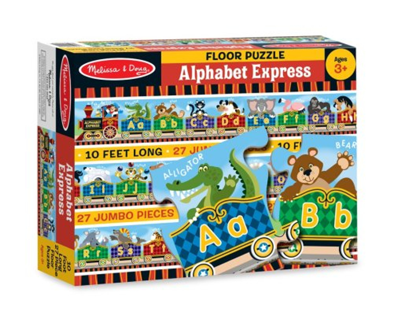Melissa Doug Alphabet Express Jumbo Jigsaw Floor Puzzle 27