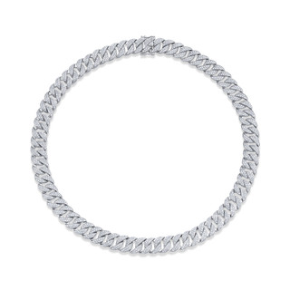 CUBAN DIAMOND NECKLACE