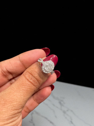 Oval Illusion Ring Oval Illusion Ring