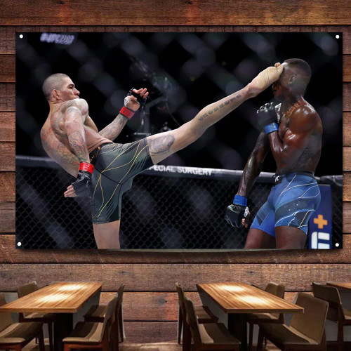 Muay Thai VS Boxing Art Poster Wall Charts, Combat Sports Wall Art Decoration Banner Wall Hanging Flag For Gym Fighting Hall A1 Muay Thai VS Boxing Art Poster Wall Charts, Combat Sports Wall Art Decoration Banner Wall Hanging Flag For Gym Fighting Hall A1