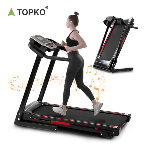 TOPKO Light Commercial Aerobic Foldable Treadmill for Home 300 Lbs Capacity Treadmill TOPKO Light Commercial Aerobic Foldable Treadmill for Home 300 Lbs Capacity Treadmill