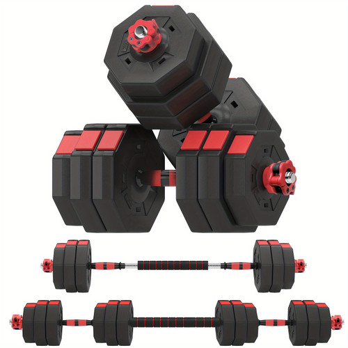 55LB/66LB Adjustable Dumbbell Set - Home Gym Essentials for Men and Women - Versatile 3-in-1 Free Weights with Connector for Fitness Training, Push-Up Support, and Full-Body Workouts 55LB/66LB Adjustable Dumbbell Set - Home Gym Essentials for Men and Women - Versatile 3-in-1 Free Weights with Connector for Fitness Training, Push-Up Support, and Full-Body Workouts