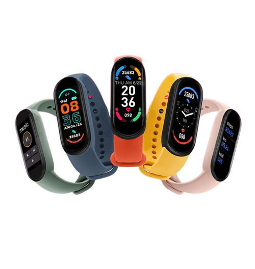 2022 Customized M6 Smart Strap Waterproof Sports Fitness Tracker Wrist M6 Bracelet Wearable Device Wristband Smart Watch 2022 Customized M6 Smart Strap Waterproof Sports Fitness Tracker Wrist M6 Bracelet Wearable Device Wristband Smart Watch