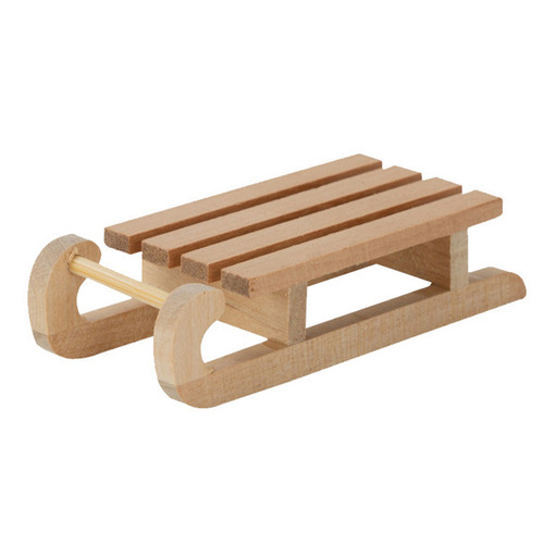 1:12 Dollhouse Miniature Wooden Sleigh Sled Christmas Scene Decor Play House Toy DIY Coloring Sled Kids Toys Gift 1:12 Dollhouse Miniature Wooden Sleigh Sled Christmas Scene Decor Play House Toy DIY Coloring Sled Kids Toys Gift
