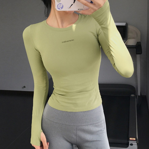 Fitness Tops Women Tight Sports Long Sleeve Yoga Clothing Running Training Clothes Gym Workout Shirt Comfortable Training Cloth Fitness Tops Women Tight Sports Long Sleeve Yoga Clothing Running Training Clothes Gym Workout Shirt Comfortable Training Cloth