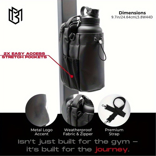 Fitness magnetic kettle bag, fitness bag, multifunctional shoulder bag, crossbody bag, membrane sports bag