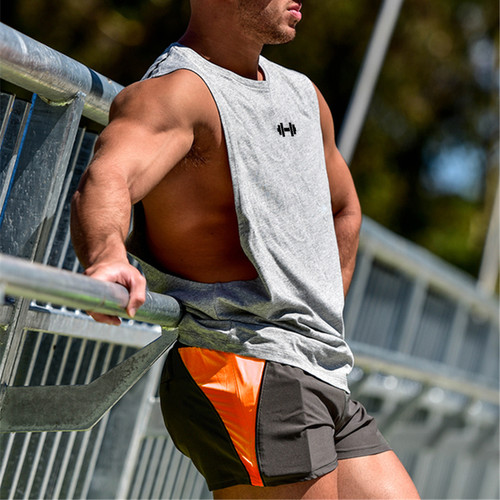Summer Open Sides Cut Off Gym Clothing Fitness Mens Sleeveless T-shirts Dropped Armholes Bodybuilding Tank Tops Workout Vest Summer Open Sides Cut Off Gym Clothing Fitness Mens Sleeveless T-shirts Dropped Armholes Bodybuilding Tank Tops Workout Vest