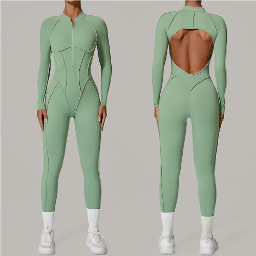 Yoga Suit Gym Set Women Training Sportswear Fitness Long Sleeved Sports Jumpsuit Women Push Up Female Workout Clothes Bodysuits Yoga Suit Gym Set Women Training Sportswear Fitness Long Sleeved Sports Jumpsuit Women Push Up Female Workout Clothes Bodysuits