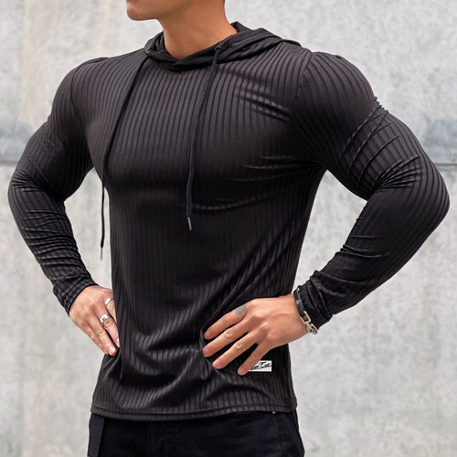 Gym Fitness T-shirt Men Casual Long Sleeve Skinny Shirt Male Bodybuilding Tees Tops Running Sports Quick Dry Training Clothing Gym Fitness T-shirt Men Casual Long Sleeve Skinny Shirt Male Bodybuilding Tees Tops Running Sports Quick Dry Training Clothing