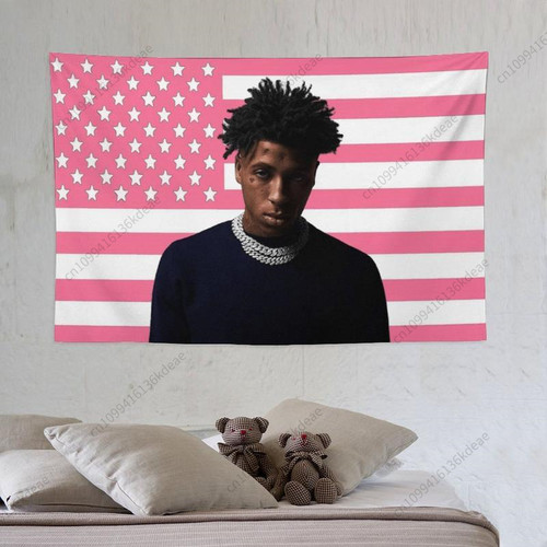 NBA YOUNGBOY Tapestry Home Decor Hip Pop Singer Poster Concert Banners Room Decor Wall Tapestries Flags Party Background Cloth NBA YOUNGBOY Tapestry Home Decor Hip Pop Singer Poster Concert Banners Room Decor Wall Tapestries Flags Party Background Cloth