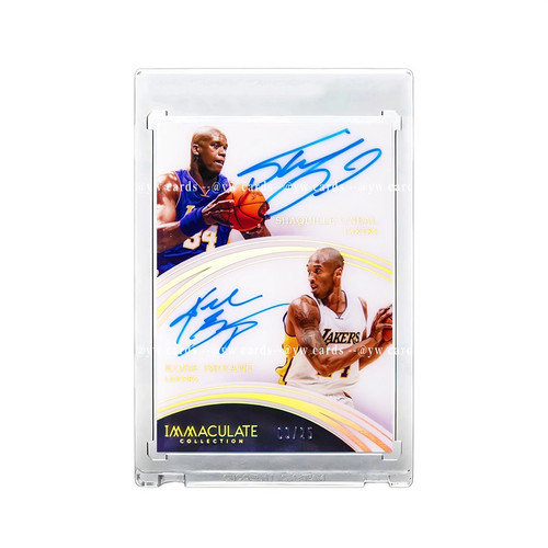 Kobe&O'Neal NBA star card DIY homemade flash card refractive card sending card brick Lakers OK Kobe&O'Neal NBA star card DIY homemade flash card refractive card sending card brick Lakers OK