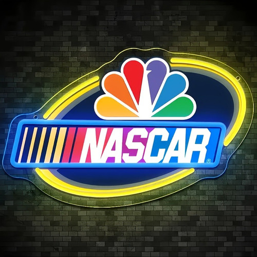 NASCAR LED Neon Sign USB Powered Wall Decor Vibrant Blue Yellow Design Applies toBar Garage Bedroom Game Room Wall Decor Light NASCAR LED Neon Sign USB Powered Wall Decor Vibrant Blue Yellow Design Applies toBar Garage Bedroom Game Room Wall Decor Light